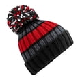 thumbnail image 1 of Beechfield  Adult Hygge Striped Beanie, 1 of 4