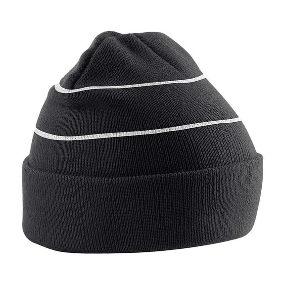 Beechfield  Adult Knitted High-Vis Beanie