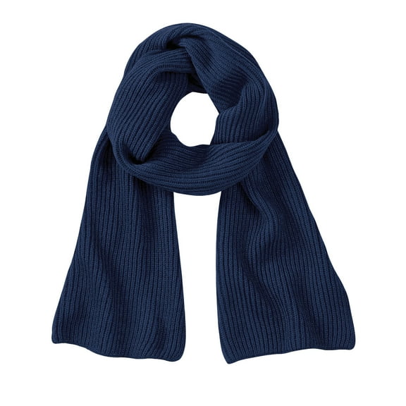Beechfield  Adult Metro Knitted Scarf