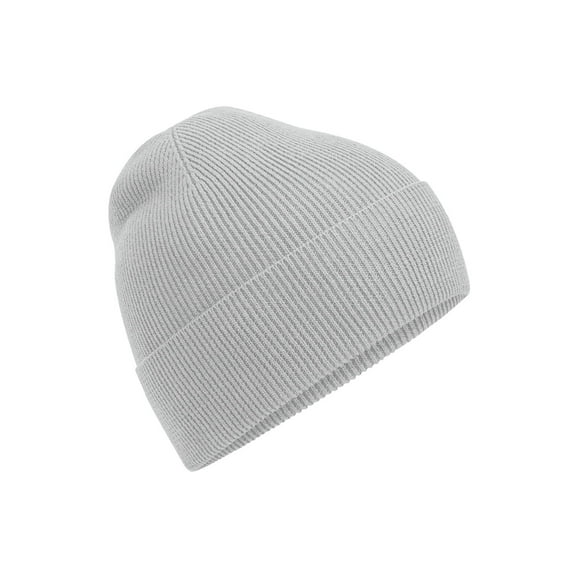 Beechfield  Adult Natural Cotton Fine Knit Beanie