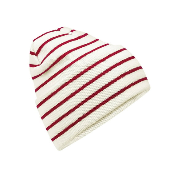 Beechfield  Adult Original Striped Deep Cuffed Beanie