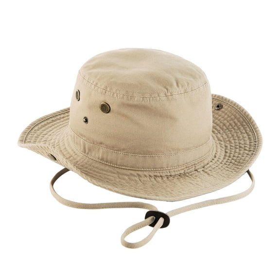 Beechfield  Adult Outback Leather Lined Panama Hat