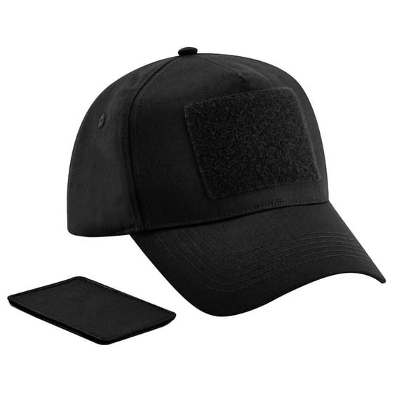 Beechfield  Adult Removable Patch Baseball Cap