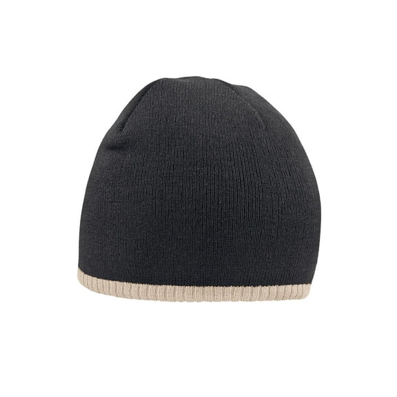 Beechfield  Adult Two Tone Knitted Beanie