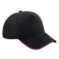 thumbnail image 1 of Beechfield Adults  Authentic 5 Panel Piped Peak Cap, 1 of 3