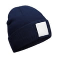 thumbnail image 1 of Beechfield Appliqué Patch Beanie, 1 of 4