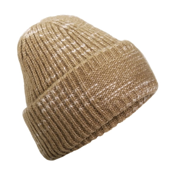 Beechfield Chunky Knit Reverse Patch Beanie