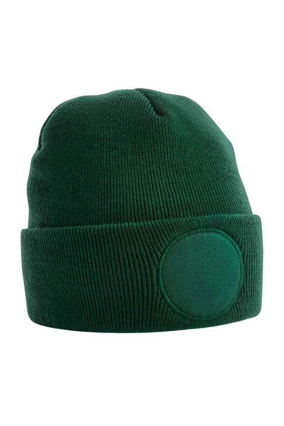 Circular Patch Beanie