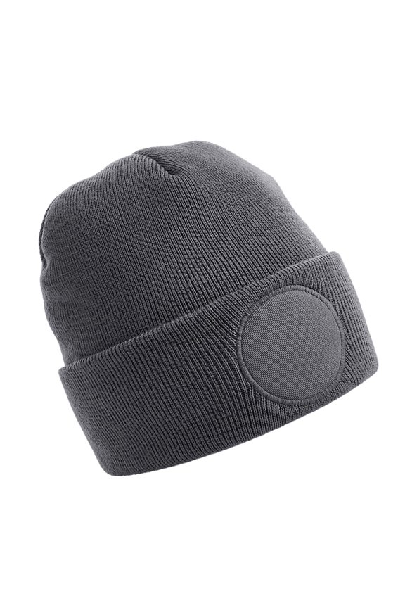 Circular Patch Beanie