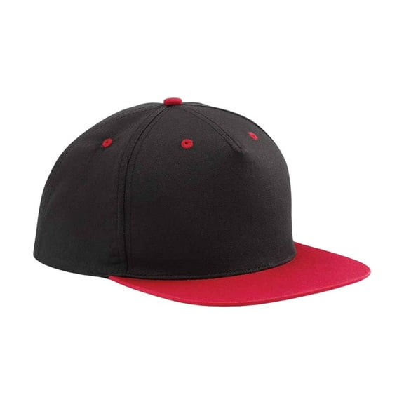 Beechfield Contrast 5 Panel Snapback Cap