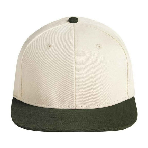Beechfield Contrast Flat Peak Baseball Cap