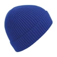 thumbnail image 1 of Beechfield Engineered Knit Ribbed Beanie, 1 of 3