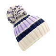 thumbnail image 1 of Beechfield Hygge Striped Beanie, 1 of 3