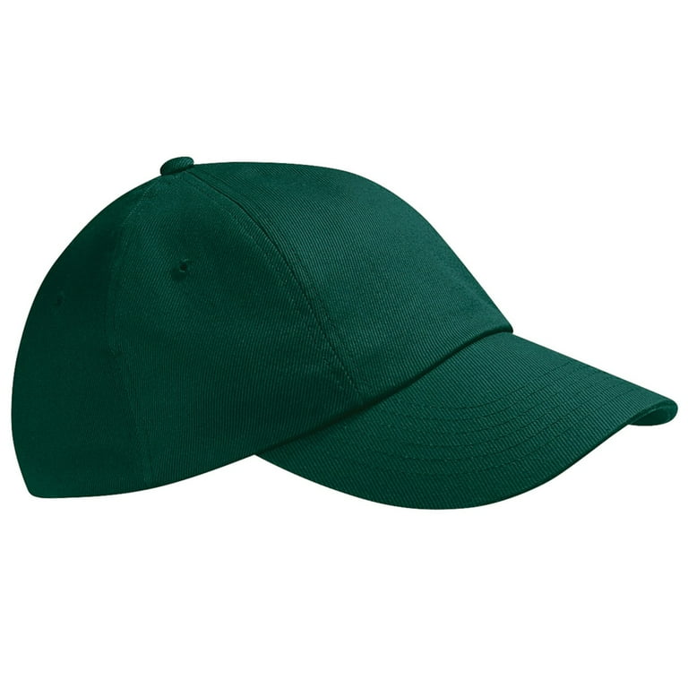 Beechfield Unisex Low Profile Heavy Cotton Drill Cap 2 Pack