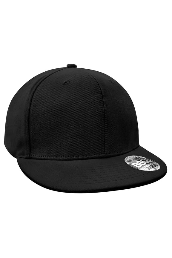Mens Flat Peak Rapper Cap (Pack of 2)