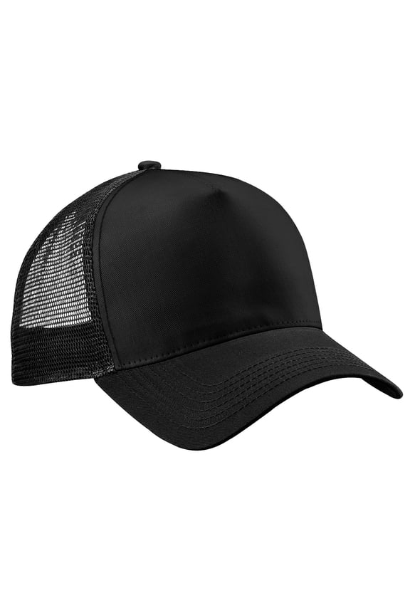 Mens Half Mesh Trucker Cap/Headwear (Pack of 2)