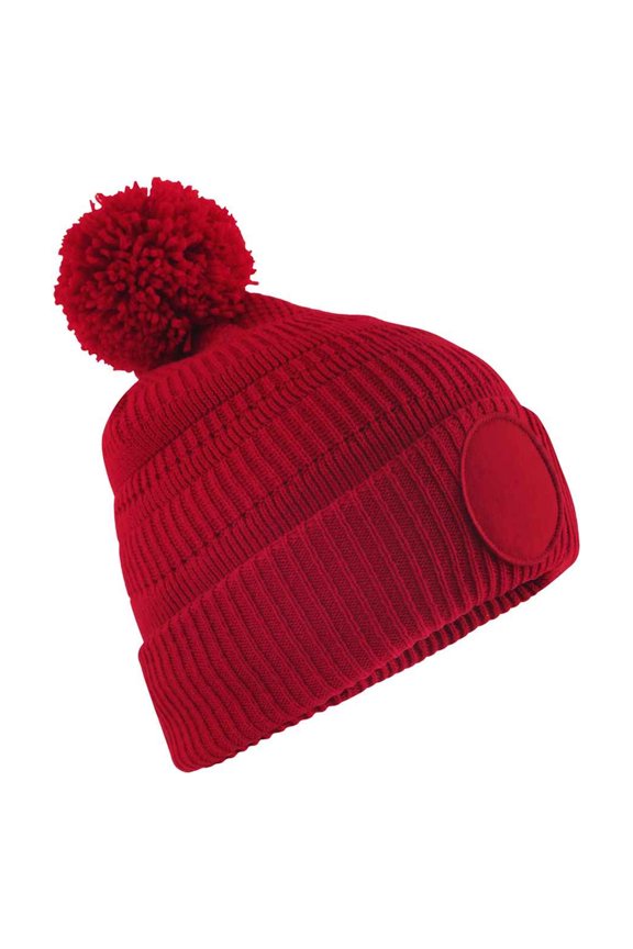 Mens Patch Beanie