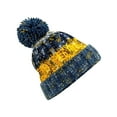 thumbnail image 1 of Beechfield Mens/Womens Corkscrew Knitted Pom Pom Beanie Hat, 1 of 4