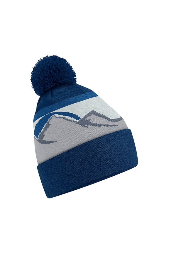 Mountain Pom Pom Beanie