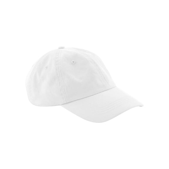 Beechfield Natural Cotton Panelled Baseball Cap