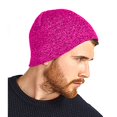 thumbnail image 1 of Beechfield Plain Basic Knitted Winter Beanie Hat, 1 of 3