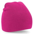 thumbnail image 1 of Beechfield Plain Basic Knitted Winter Beanie Hat, 1 of 4