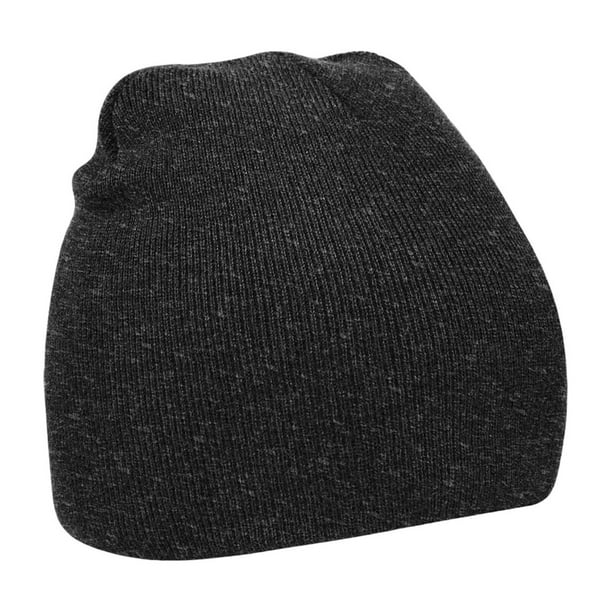 Beechfield Plain Basic Knitted Winter Beanie Hat