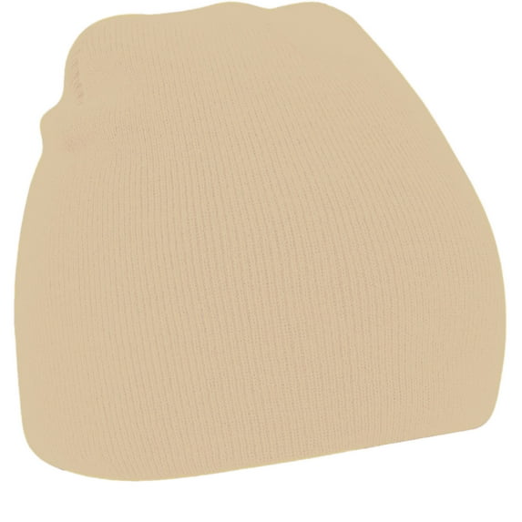 Beechfield Plain Basic Knitted Winter Beanie Hat