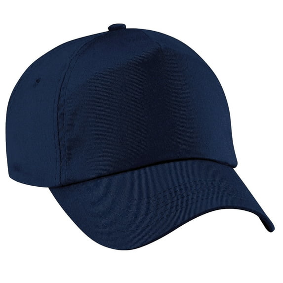 Beechfield Plain Original 5 Panel Baseball Cap (Pack of 2)