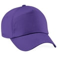 thumbnail image 1 of Beechfield Plain  Junior Original 5 Panel Baseball Cap, 1 of 4
