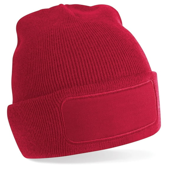 Beechfield Plain Winter Beanie Hat / Headwear (Ideal for Printing)