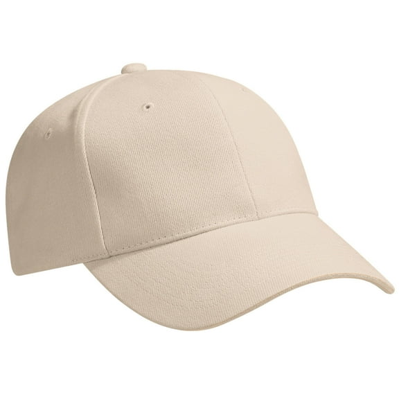Beechfield  Pro-Style Heavy Brushed Cotton Baseball Cap / Headwear (Pack of 2)