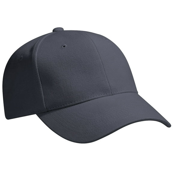 Beechfield  Pro-Style Heavy Brushed Cotton Baseball Cap / Headwear (Pack of 2)