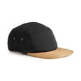 thumbnail image 1 of Beechfield Suede Peak 5 Panel Baseball Cap (Pack of 2), 1 of 3