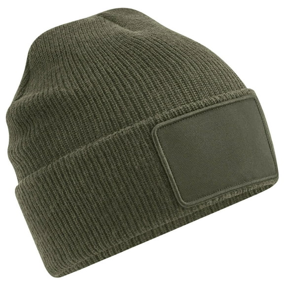 Beechfield Thinsulate Removable Patch Beanie