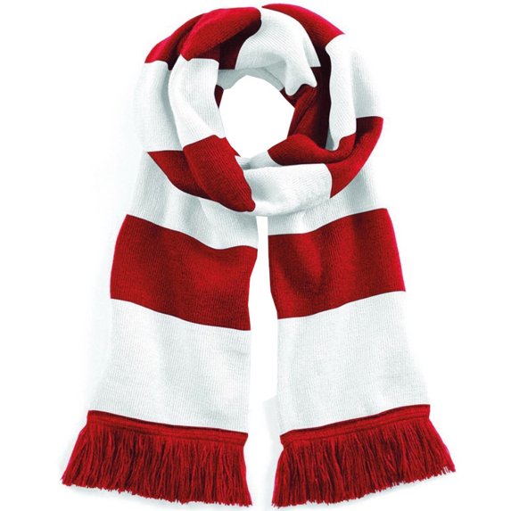 Beechfield Varsity Winter Scarf (Double Layer Knit)