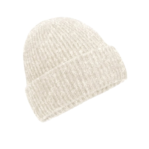 Beechfield Womens Marl Ribbed Beanie