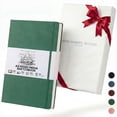 thumbnail image 1 of Beechmore Books A3 Sketchbook – 11.7x16.5" Premium Vegan Leather Bound Extra Large Sketch Book Hardcover, 160gsm 160 Perforated Ivory Pages, Blank Sketch Pad, Gift Boxed, Back Pocket, Ribbon Bookmark, 1 of 7