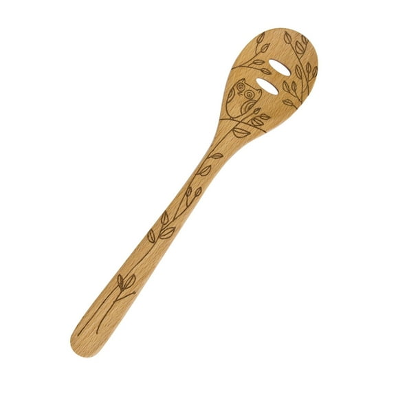Beechwood 12" Slotted Spoon - Nature Collection by Talisman Designs