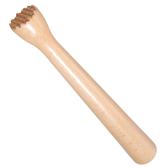 Beechwood Drink Muddler Wooden Masher Crusher Cocktail Damper Bar Tool Ice Hammer Barware