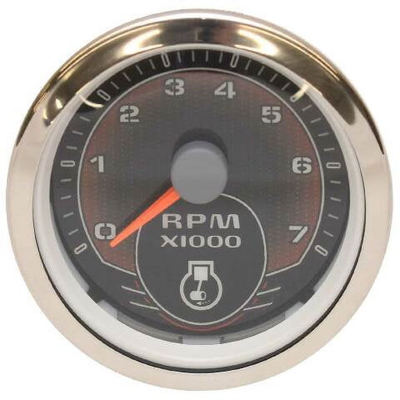Beede Boat Tachometer Gauge 961039 | 3 1/4 Inch Silver Black Ranger