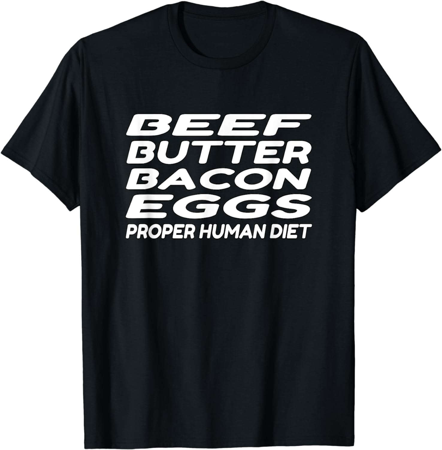 Beef Butter Bacon Eggs Carnivore TShirt