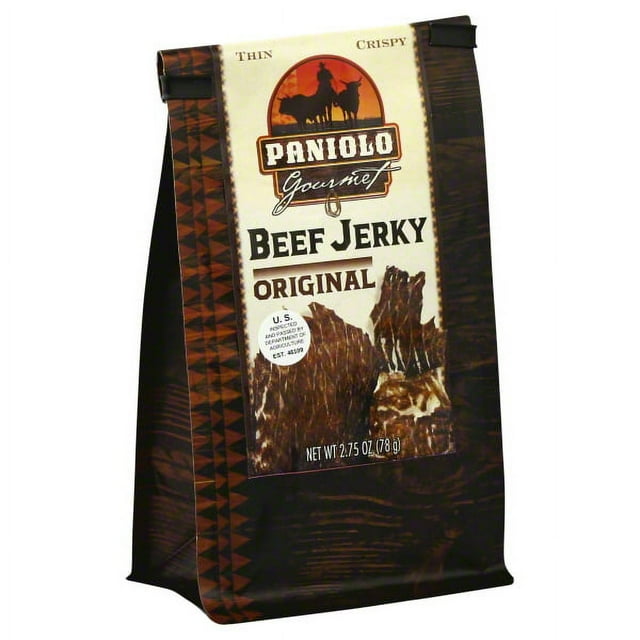 Beef Chips Crispy Beef Jerky ORIGINAL TERIYAKI Flavor, 2.75oz