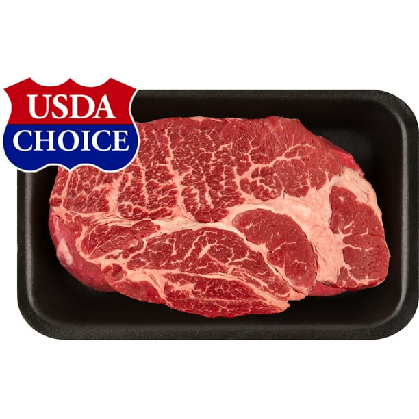 Beef Choice Angus Chuck Roast 225 338 Lb Tray 8118