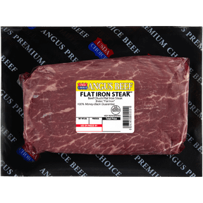 Beef Choice Angus Flat Iron Steak, 0.35 - 1.1 lb