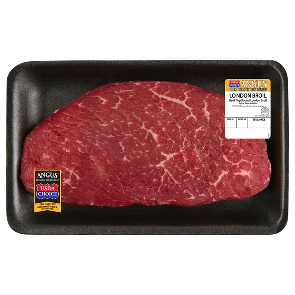 London Broil Steak, Choice Angus Beef, 1 per Tray, Fresh, 1.06 - 2.39 lb