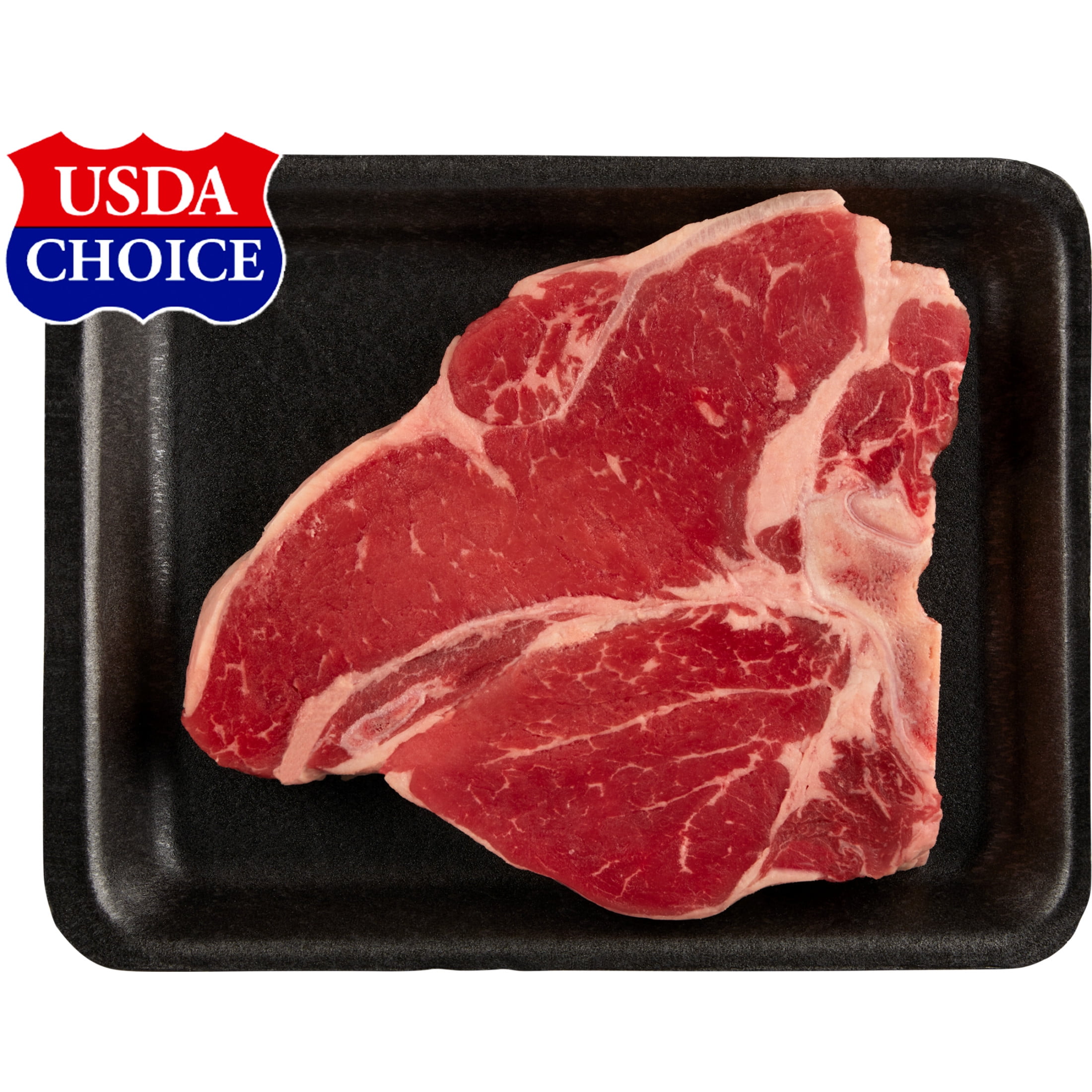 Beef Choice Angus Porterhouse Steak BoneIn, 0.68 1.27 lb Tray
