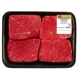 thumbnail image 1 of Top Sirloin Steak, Choice Angus Beef, 4 or 6 per Tray, Family Pack, Fresh, 1 of 9