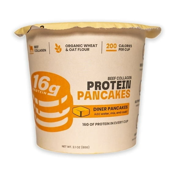 Beef Collagen Protein Pancakes Diner Pancakes (12-Pack)