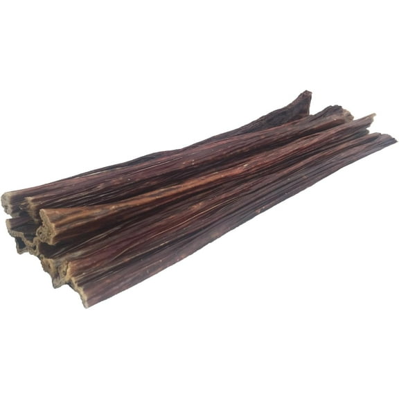 Beef Dog Treats Esophagus Gullet chew Sticks 100% Natural Healthy Chews for Dogs - Meat Jerky Snack Free of Preservatives, Hormones & Antibiotics from Grass Fed Cattle (Beef Sticks 12" - 15 Count)